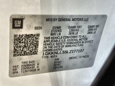 2020 GMC Acadia AT4