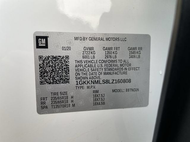 2020 GMC Acadia SLT
