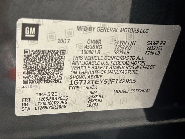 2018 GMC Sierra 2500 HD SLT