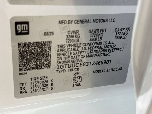 2026 GMC Sierra 1500 Elevation
