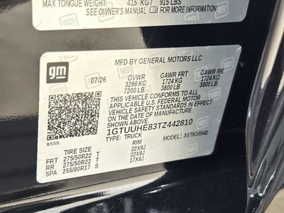 2026 GMC Sierra 1500 Denali Ultimate