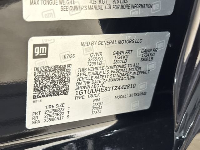 2026 GMC Sierra 1500 Denali Ultimate