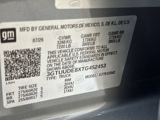 2026 GMC Sierra 1500 SLT