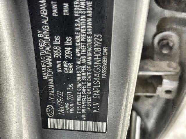 2022 Hyundai Elantra SEL