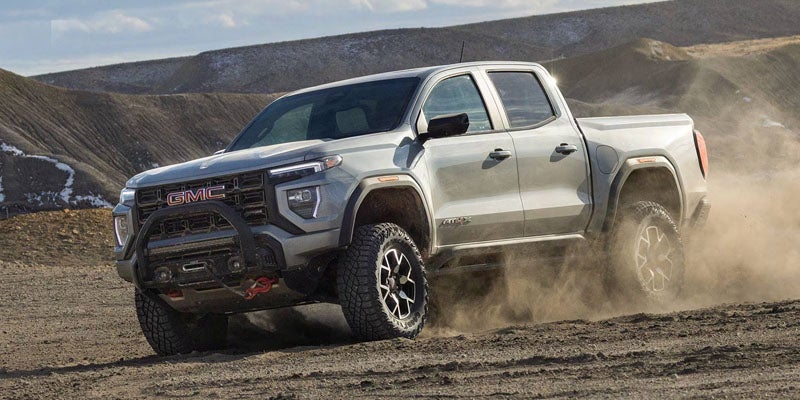 2026 GMC Canyon lineup showcasing distinctive trim designs and rugged styling Thomasville, GA